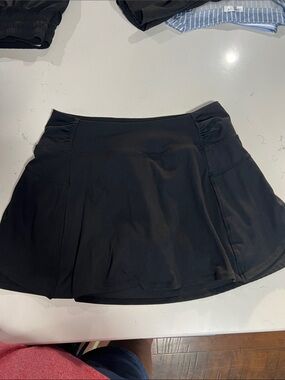 Free Fly Apparel Black Athletic Skort